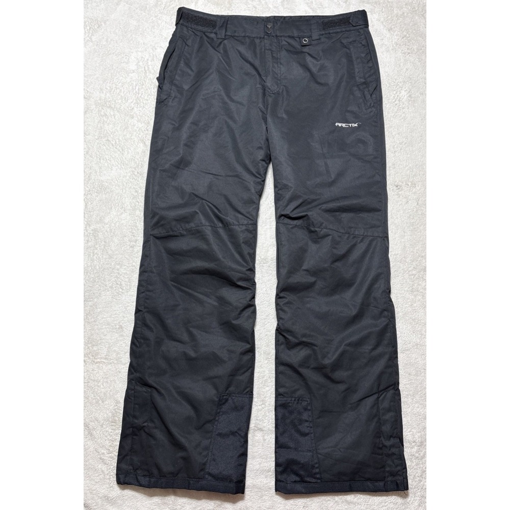 Arctix Men's Insulated Snow Pants Size Large Tall Black Winter Ski Snowboard